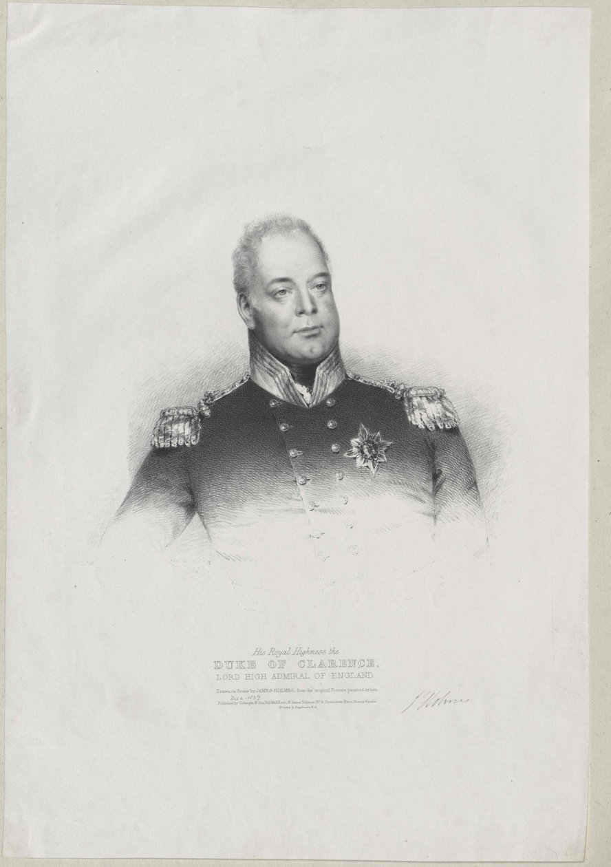IV. Vilmos angol király alkotó: Artist Unknown
