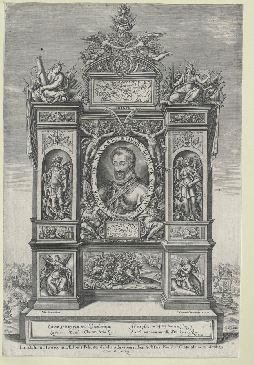 IV. Henrik, Franciaország királya alkotó: Artist Unknown