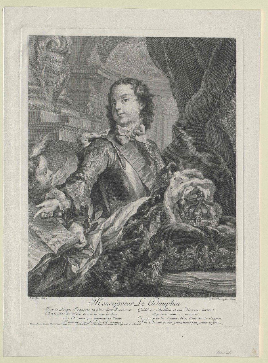 XV. Lajos francia király alkotó: Artist Unknown
