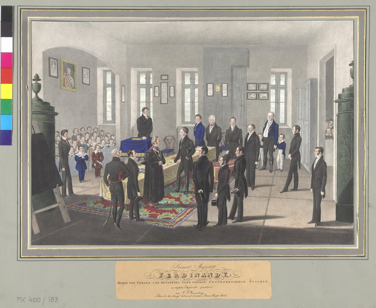 V. Ferdinánd magyar király trónörökös. alkotó: Artist Unknown