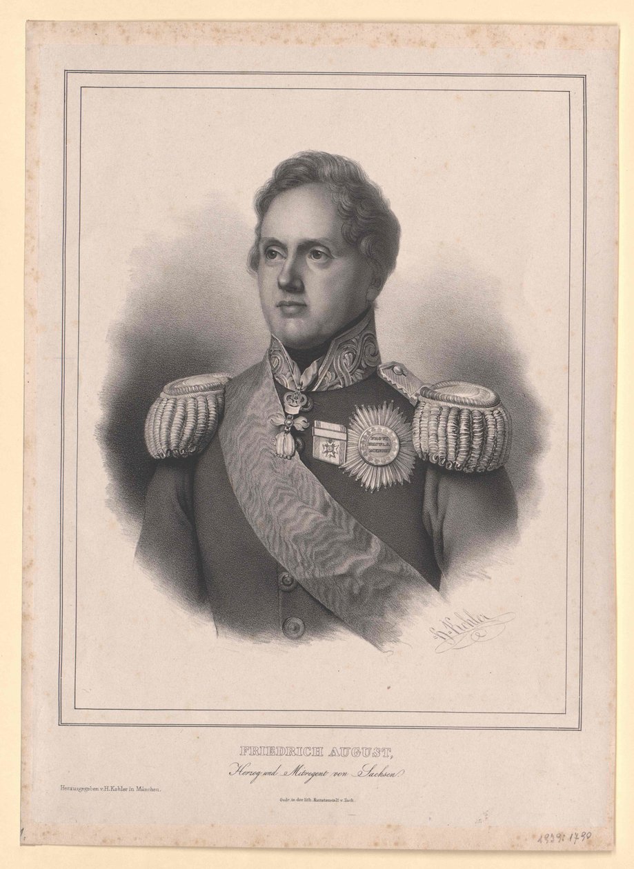 II. Frigyes Auguszt szász király alkotó: Artist Unknown