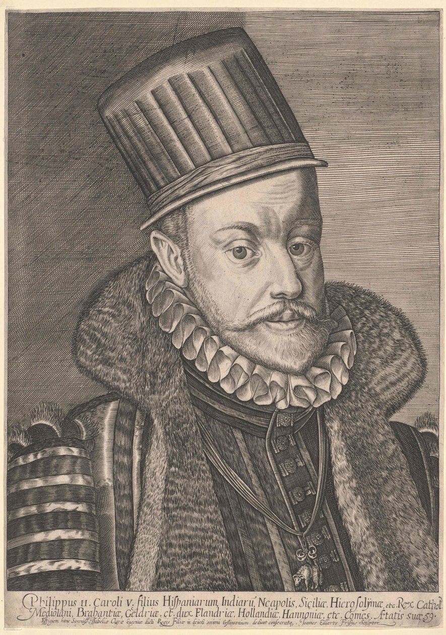 II. Fülöp spanyol király alkotó: Artist Unknown