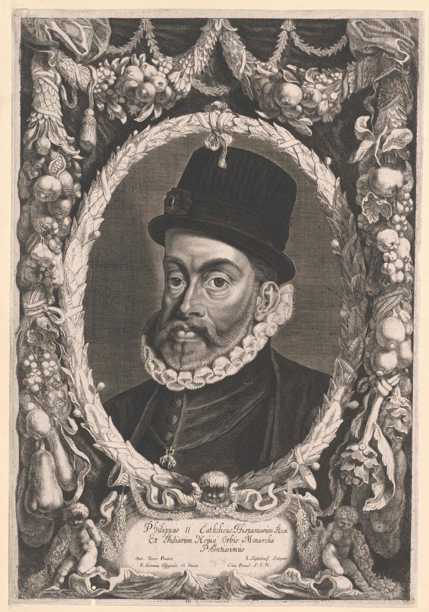 II. Fülöp spanyol király alkotó: Artist Unknown