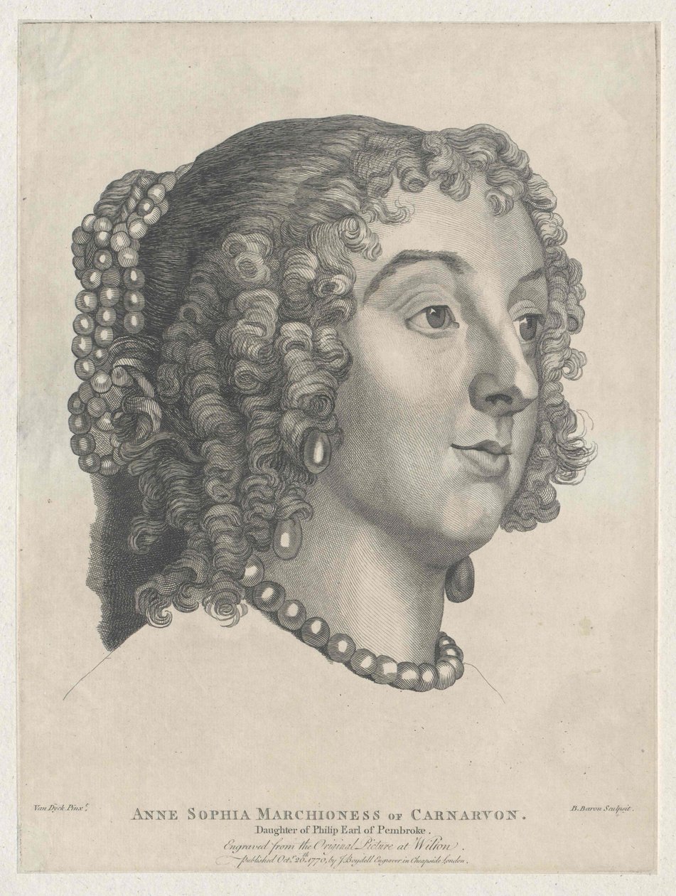 Lady Anna Sophia Herbert alkotó: Artist Unknown