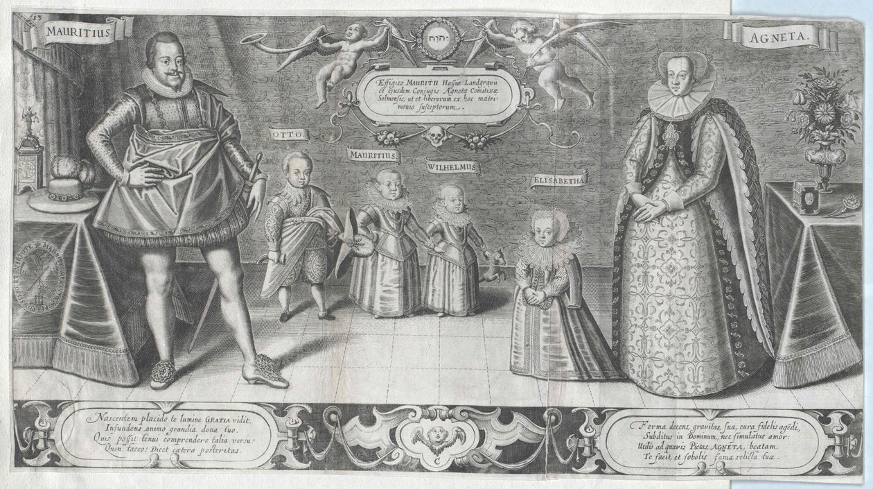 Hessen-Kassel tartománygrófja Moritz a tudós alkotó: Artist Unknown