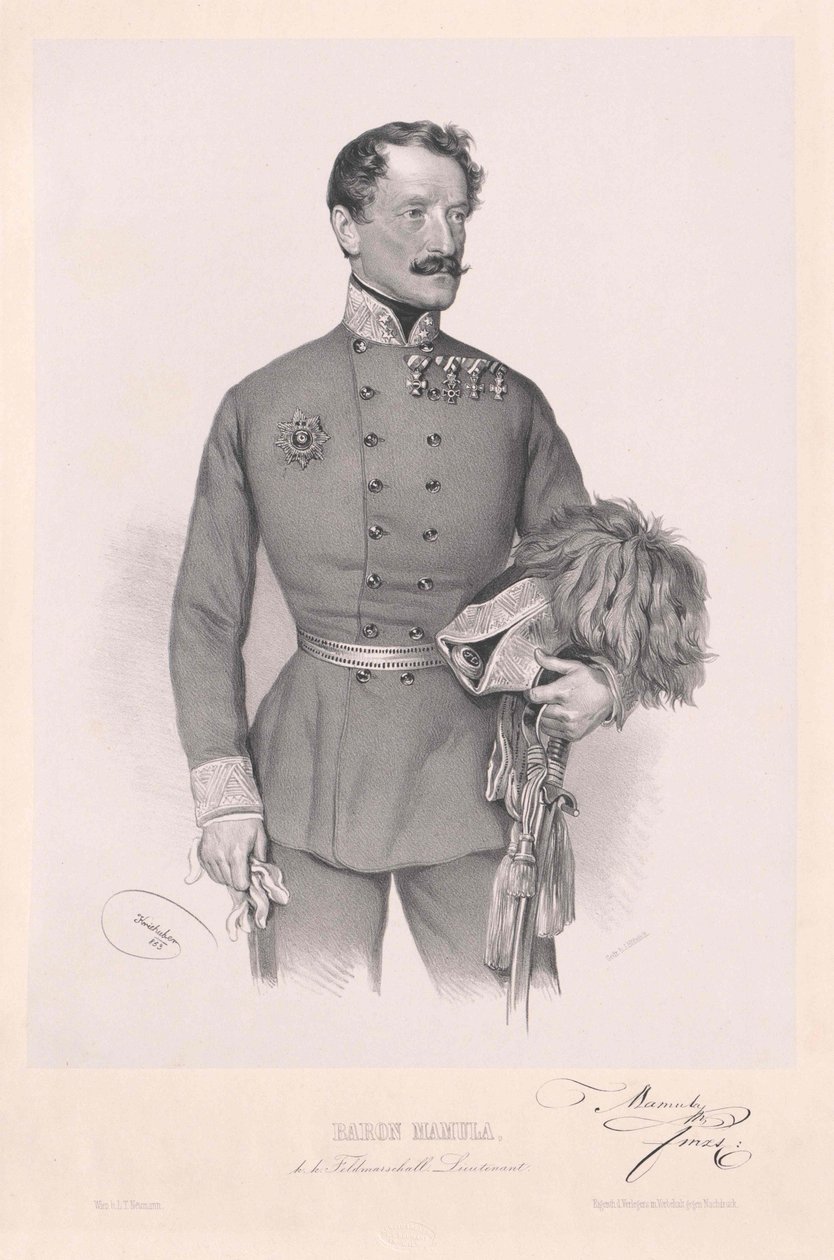 Lázár báró Mamula alkotó: Artist Unknown