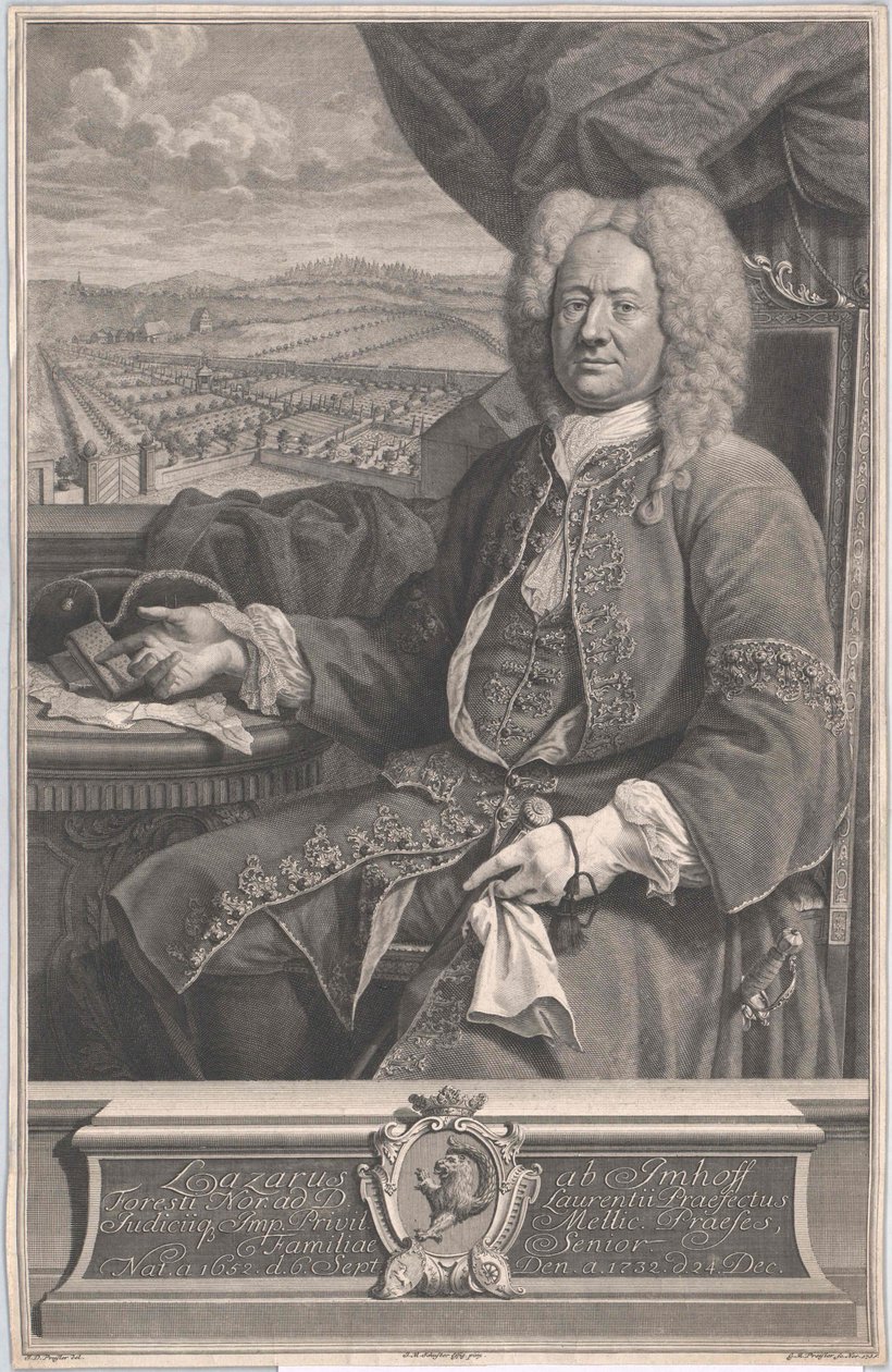Lazarus von Imhoff alkotó: Artist Unknown