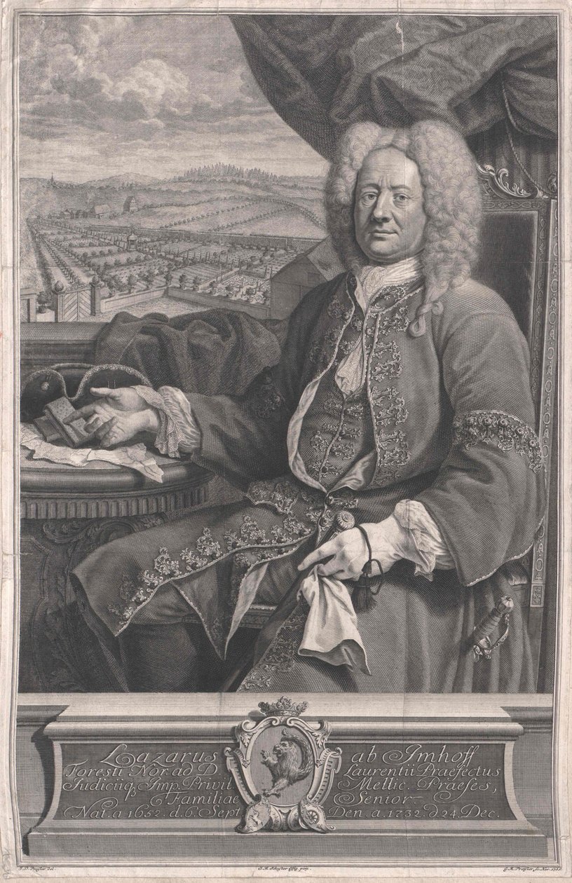 Lazarus von Imhoff alkotó: Artist Unknown