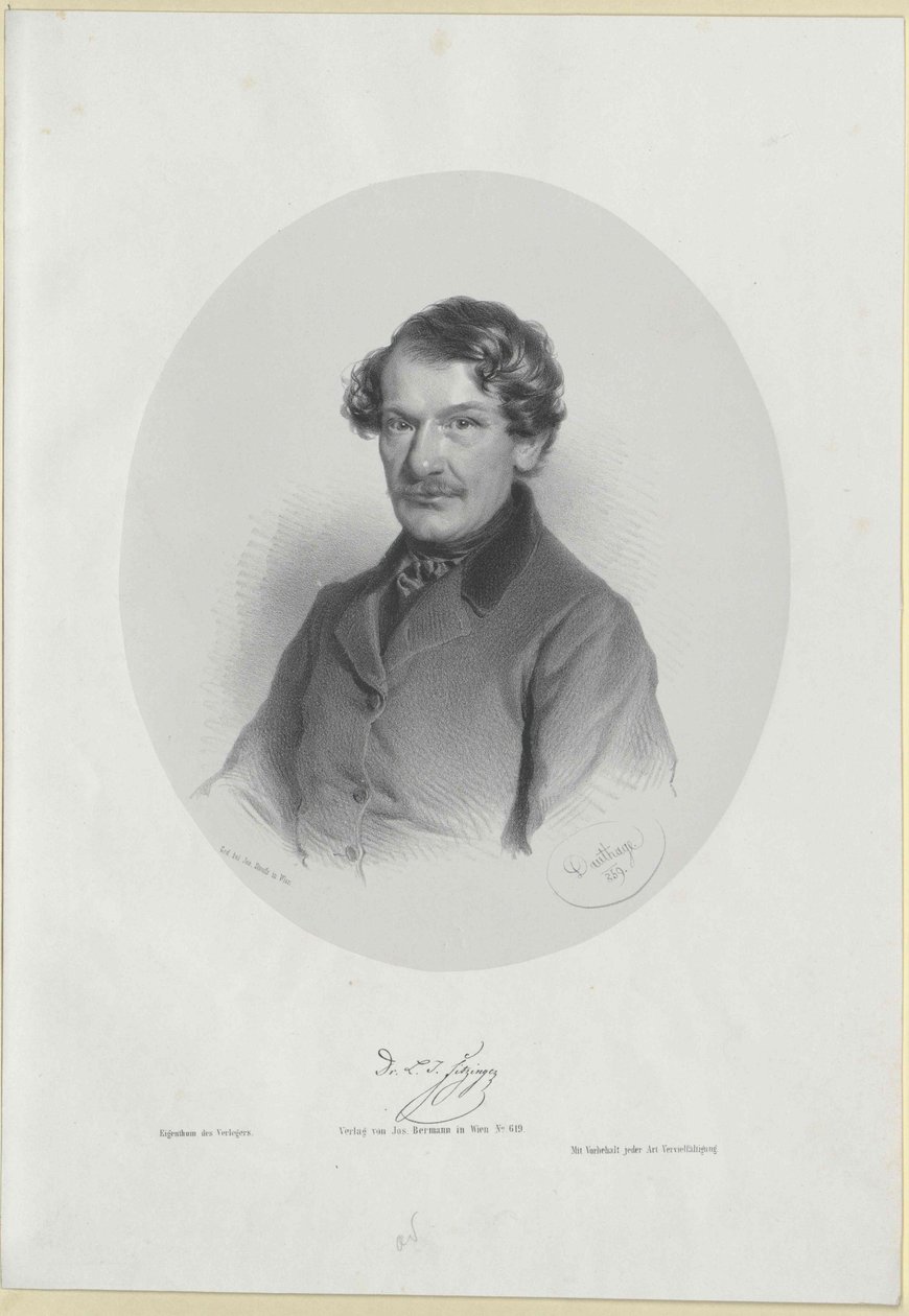Leopold Joseph Fitzinger alkotó: Artist Unknown