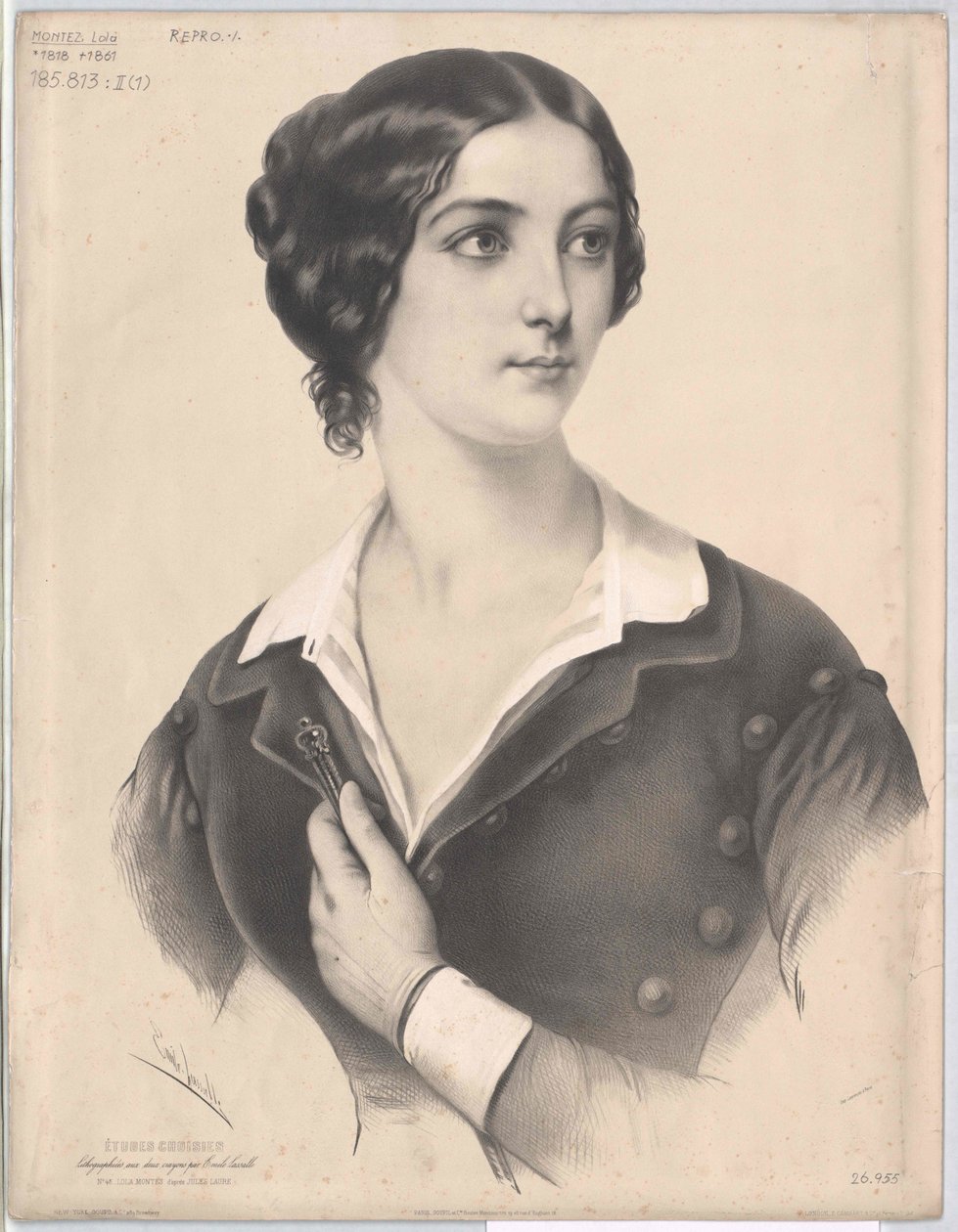 Lola Montez alkotó: Artist Unknown