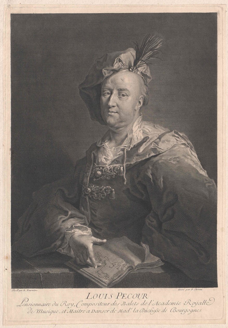 Louis Pecour alkotó: Artist Unknown