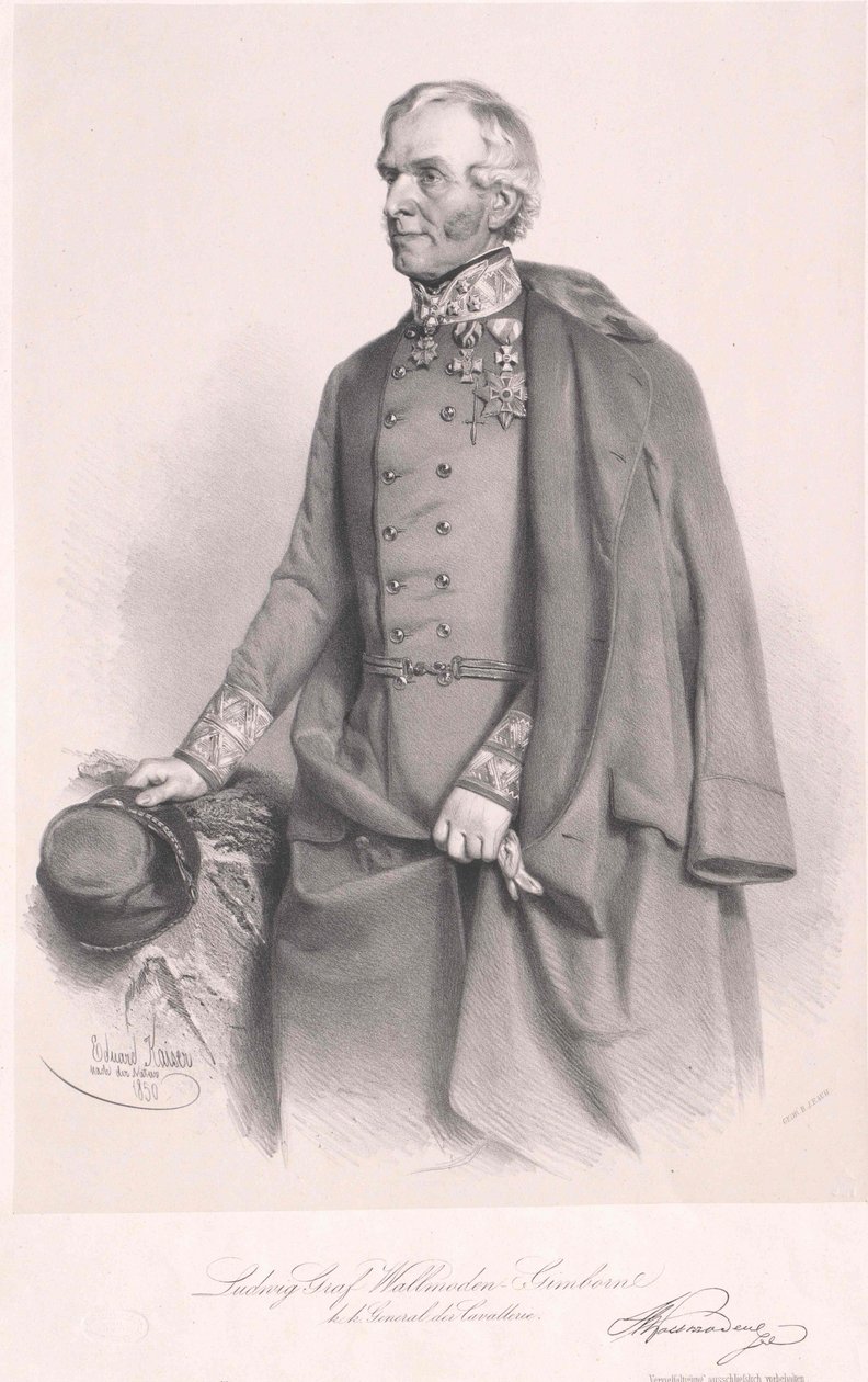 Louis gróf Wallmoden-Gimborn alkotó: Artist Unknown