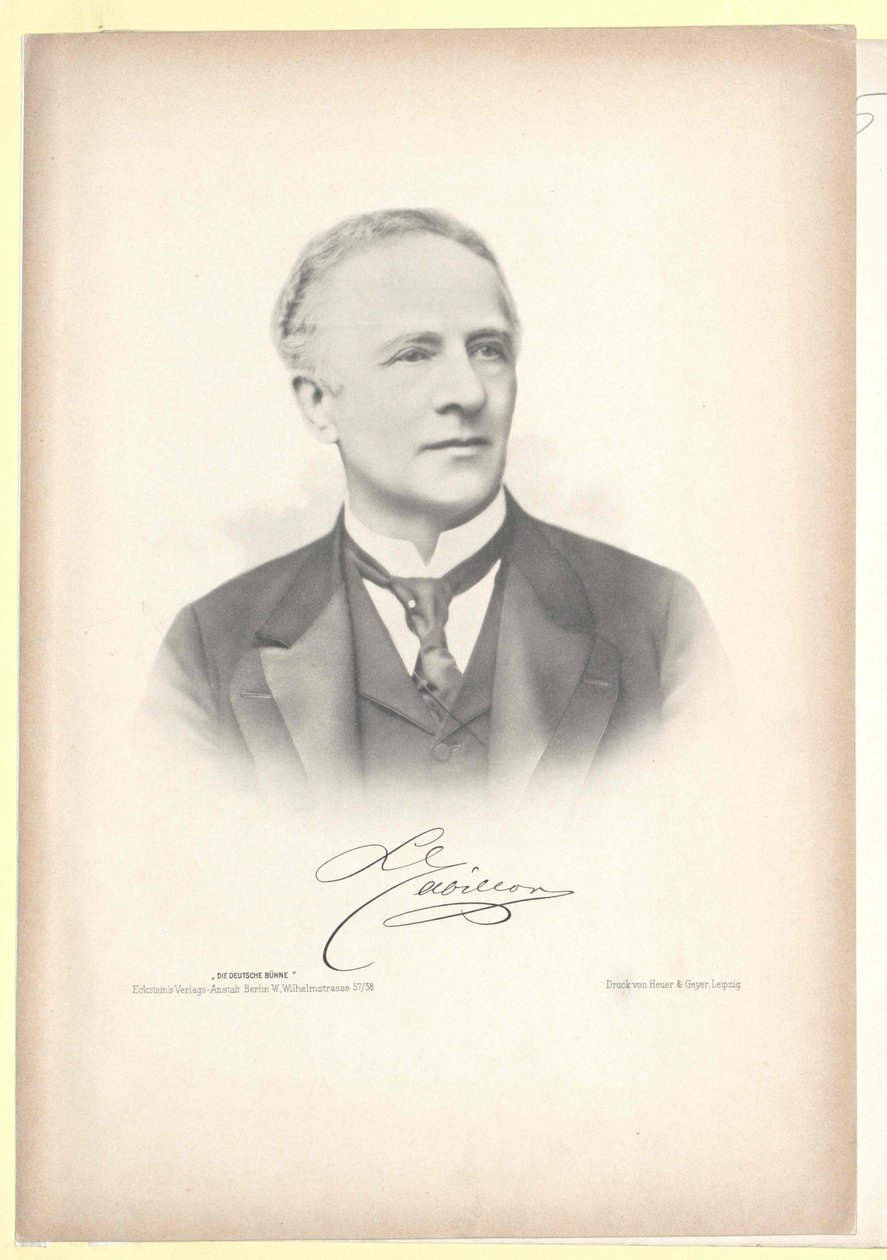 Ludwig Gabillon alkotó: Artist Unknown