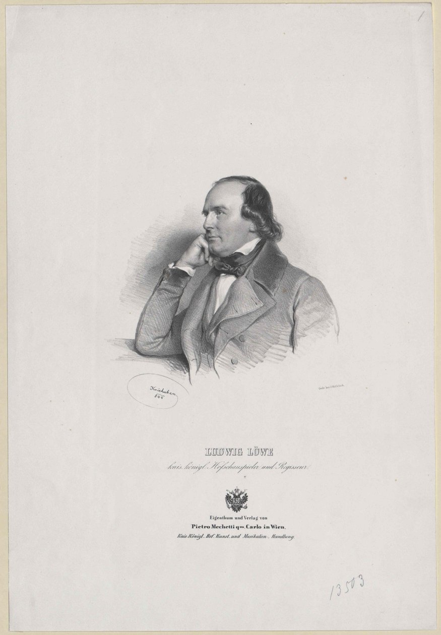 Ludwig Loewe alkotó: Artist Unknown