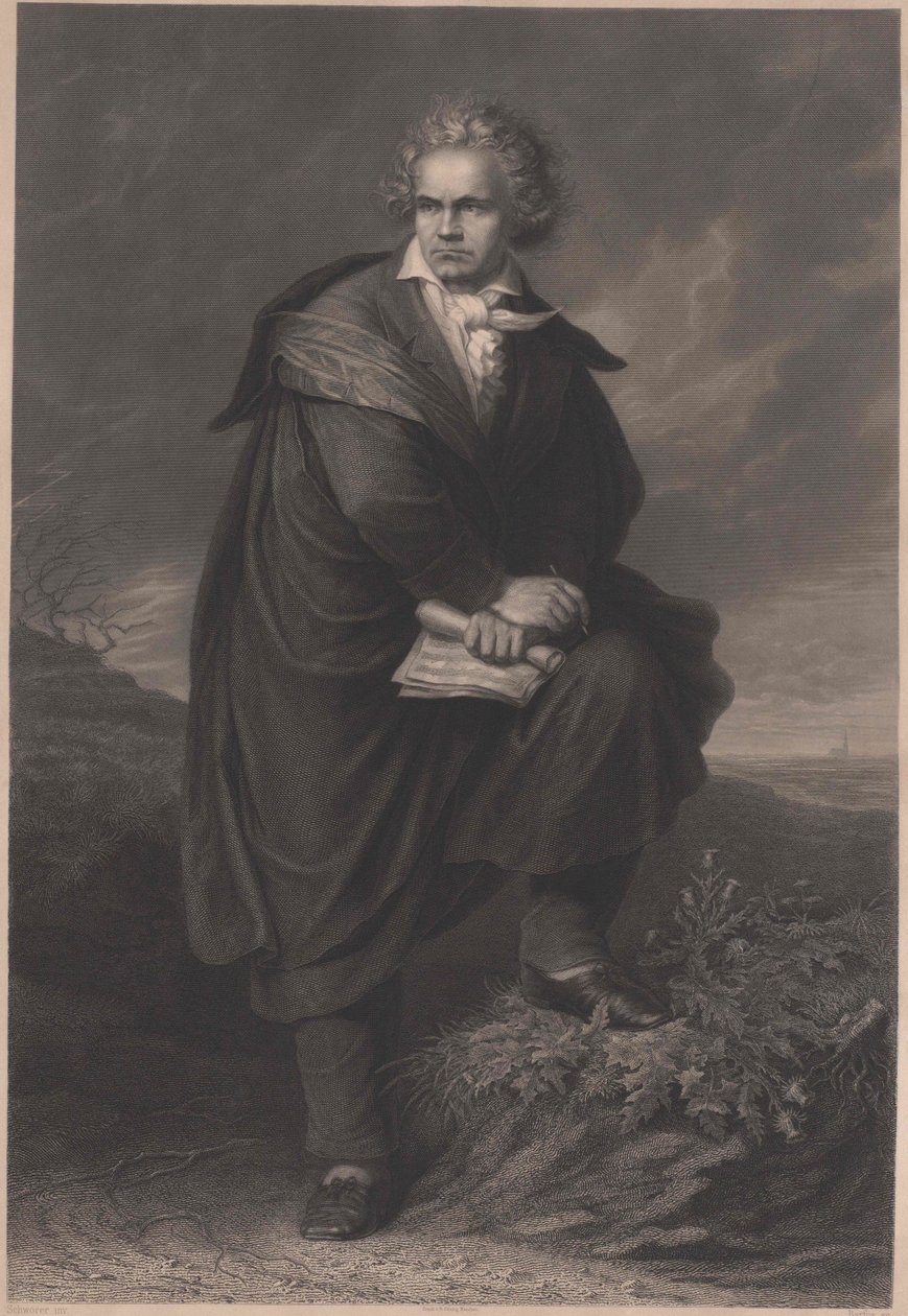Ludwig van Beethoven alkotó: Artist Unknown