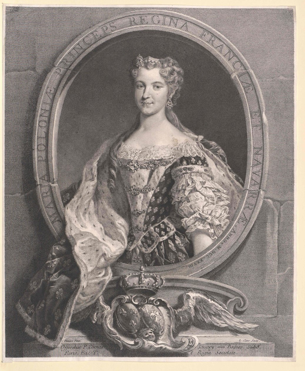 Maria Leszczynska alkotó: Artist Unknown