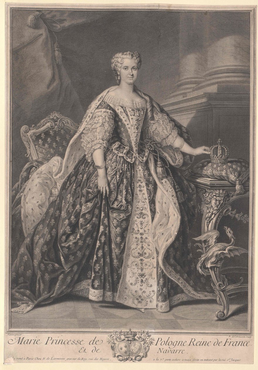 Maria Leszczynska alkotó: Artist Unknown
