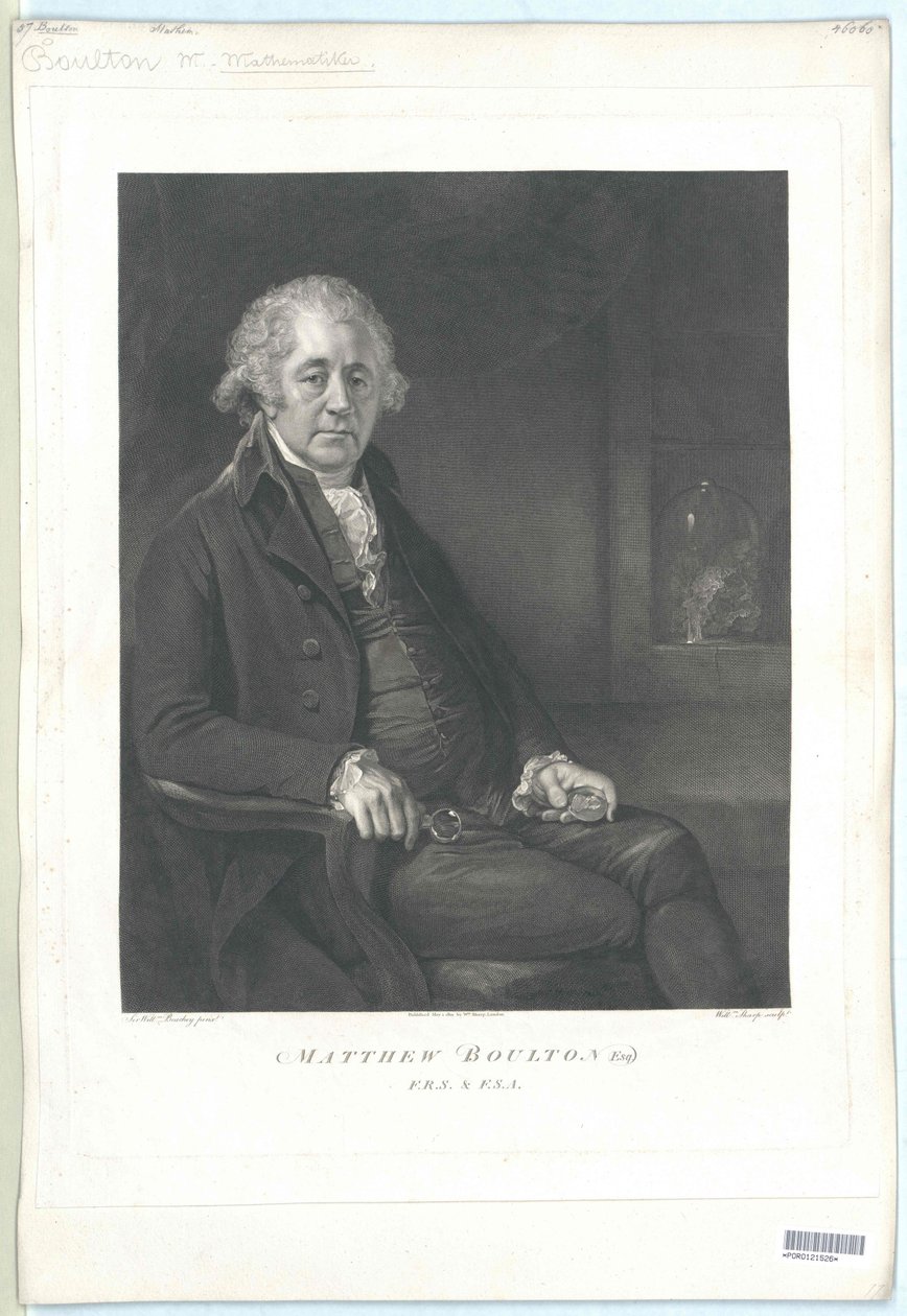 Matthew Boulton alkotó: Artist Unknown