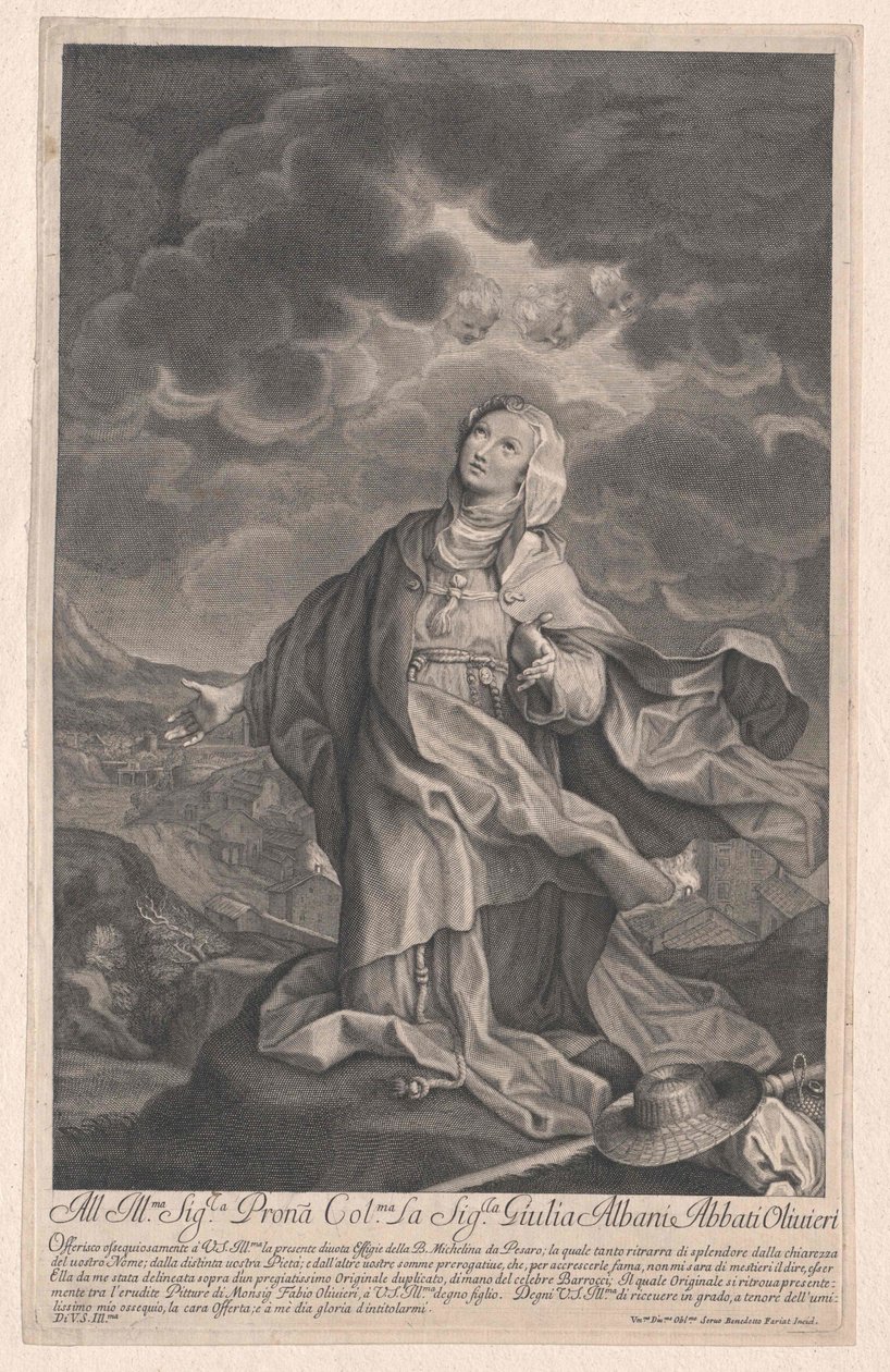 Michelina of Pesaro, alkotó: Artist Unknown