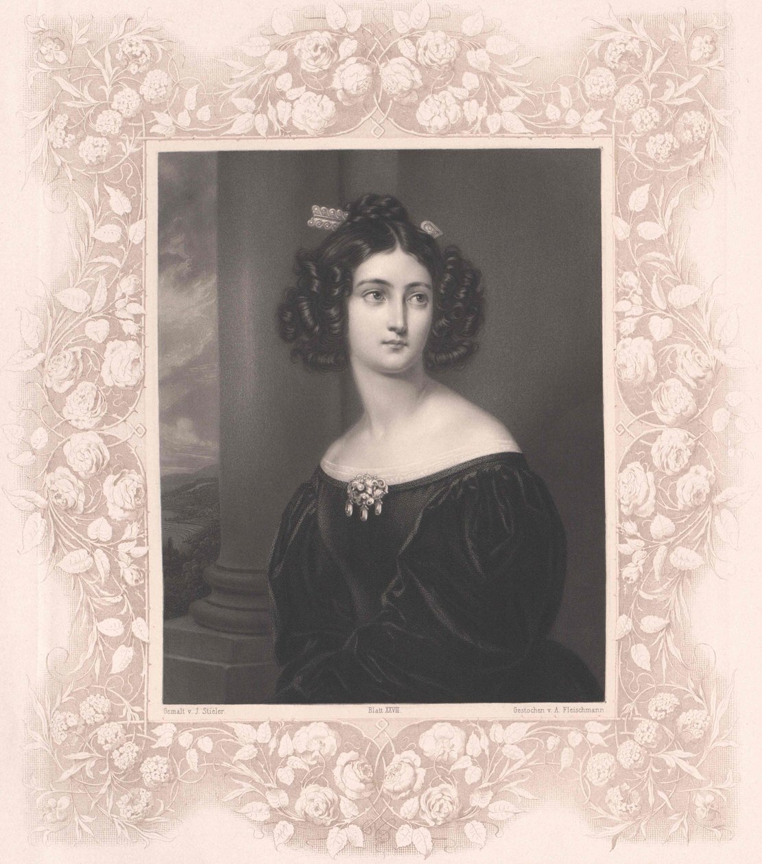 Nanette Kaula (nyomtatás) alkotó: Artist Unknown
