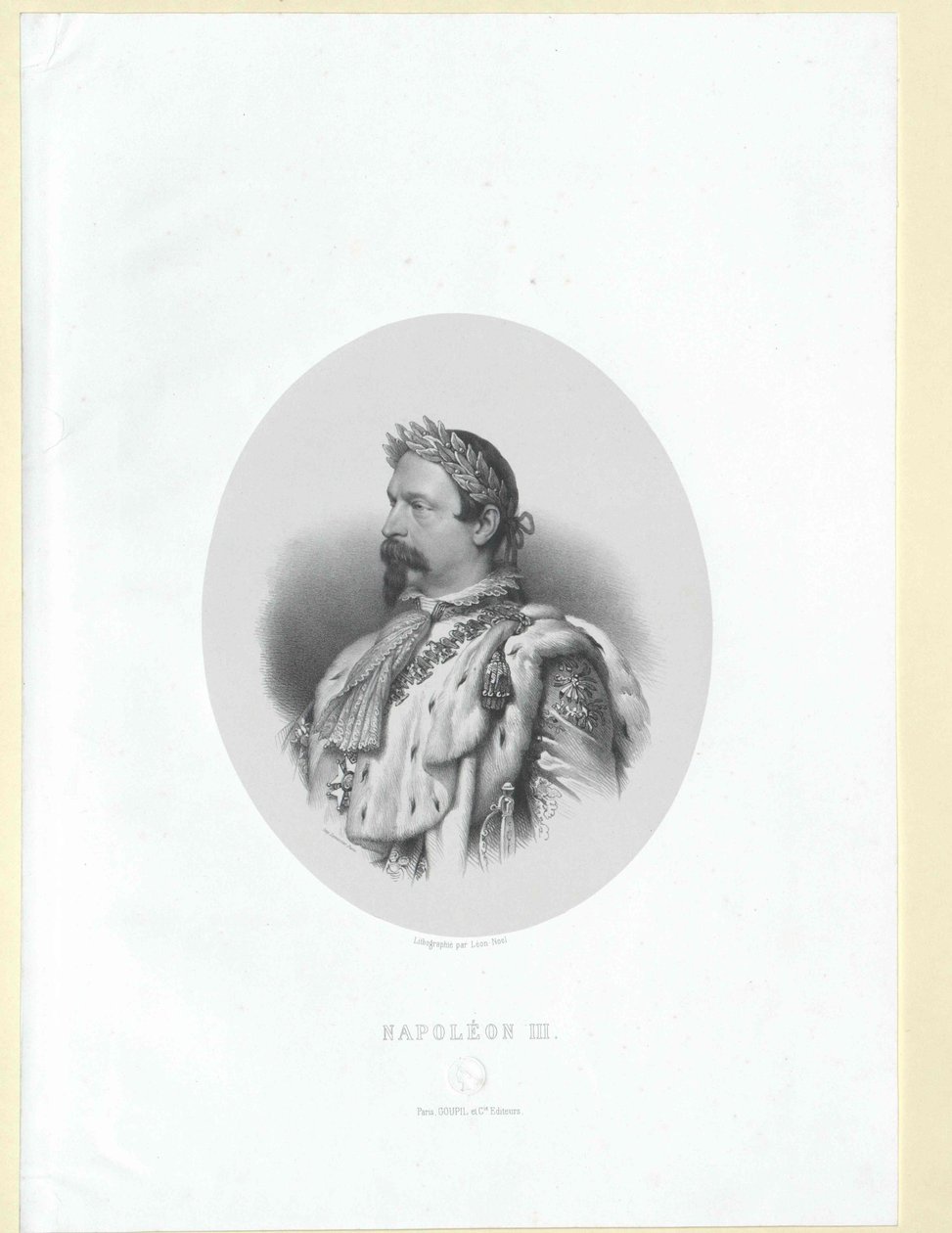 III. Napóleon francia császár, alkotó: Artist Unknown