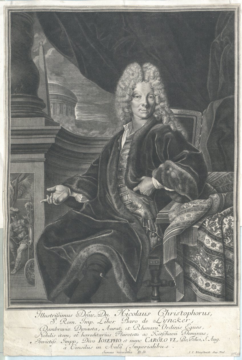 Nicolaus Christoph báró von Lyncker alkotó: Artist Unknown