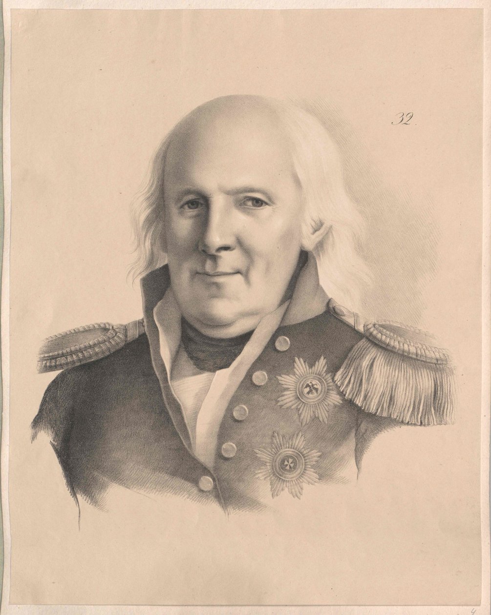 Nikolai Semenovic Mordvinov (nyomtatás) alkotó: Artist Unknown