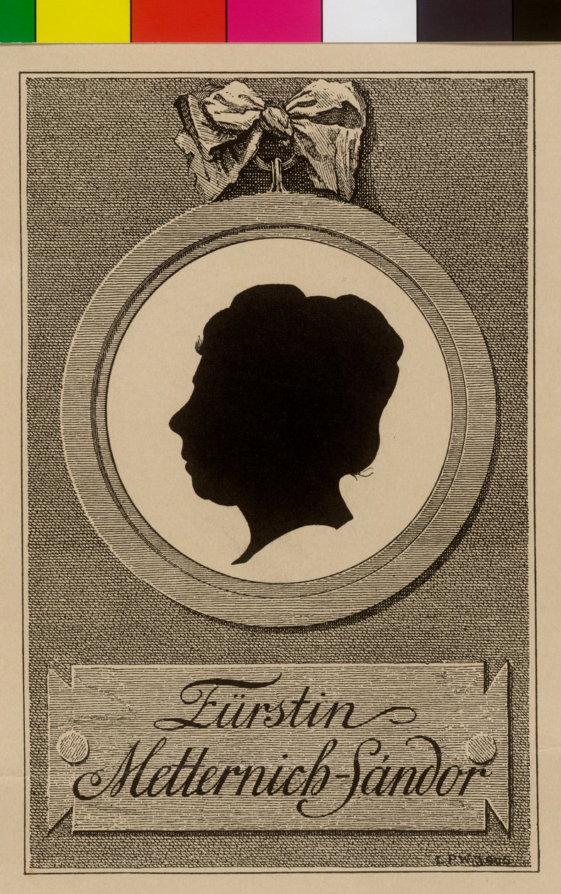 Pauline grófnő Sandor von Slavnicza (nyomtatás) alkotó: Artist Unknown