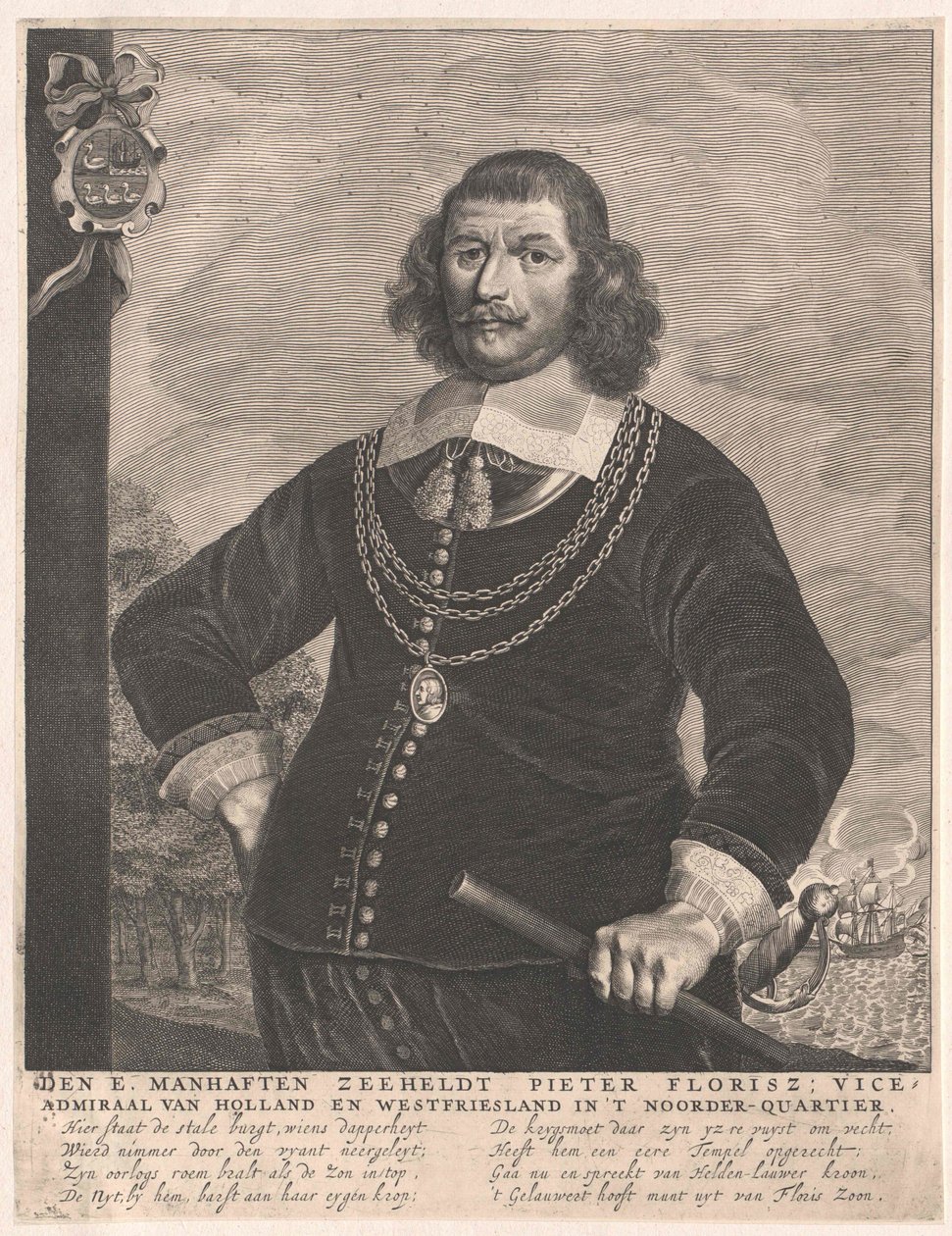 Pieter Florisz alkotó: Artist Unknown