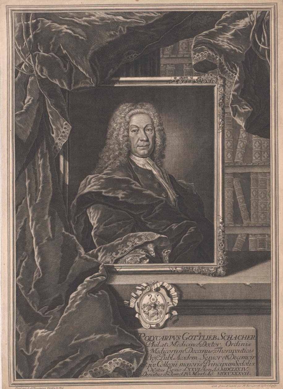Polycarp Gottlieb Schacher alkotó: Artist Unknown