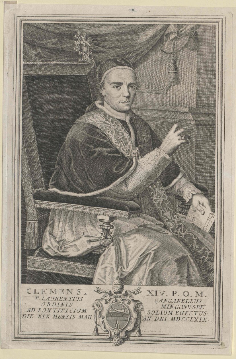 XIV. Kelemen pápa alkotó: Artist Unknown