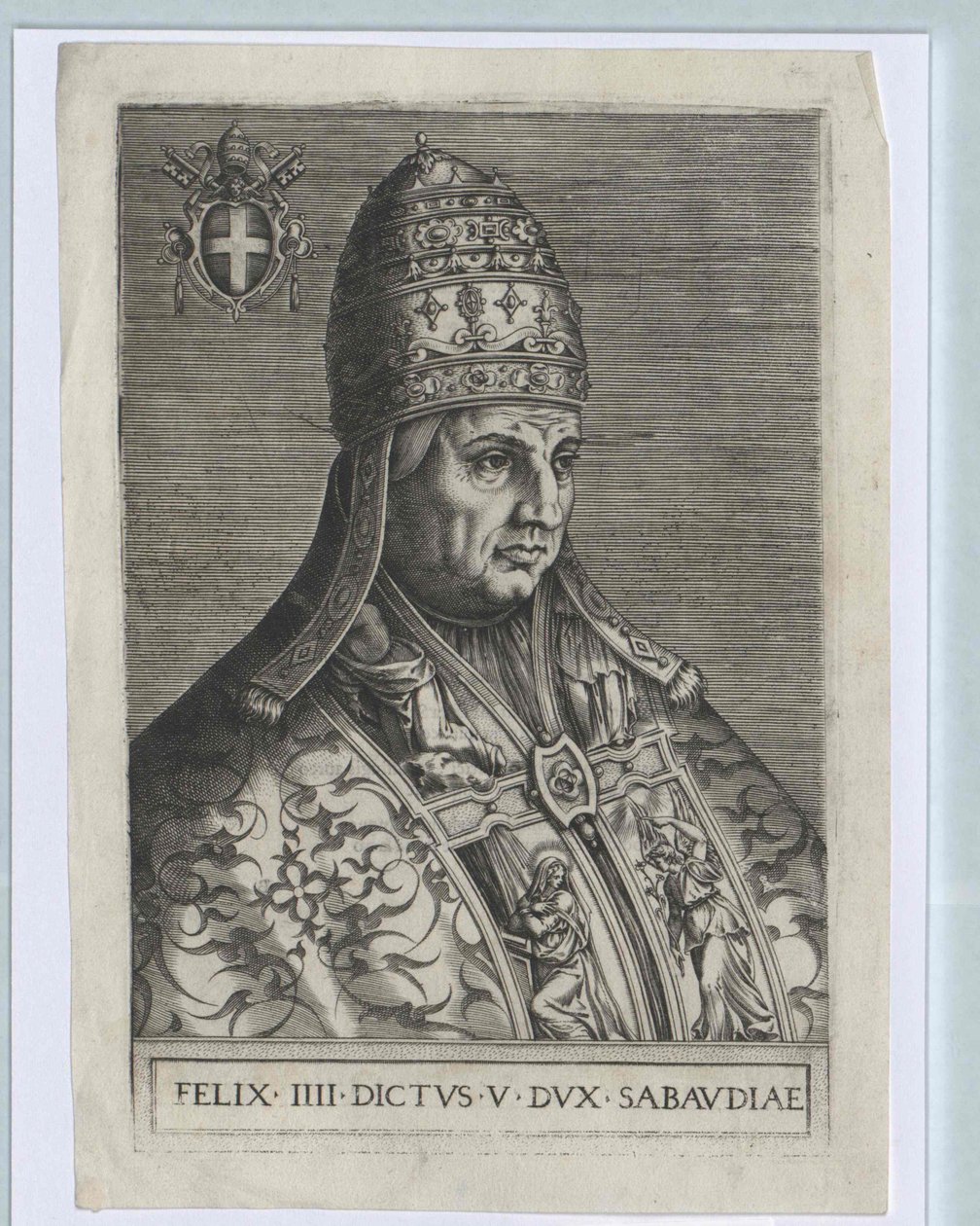 IV. Félix pápa (nyomtatás) alkotó: Artist Unknown