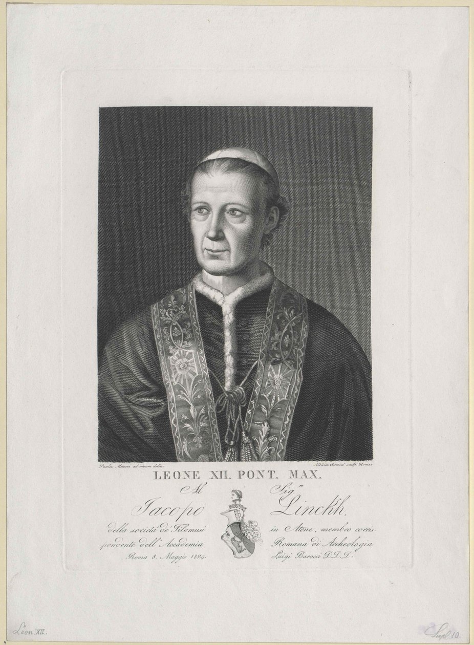 XII. Leó pápa alkotó: Artist Unknown