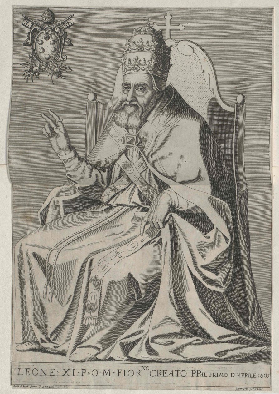 XI. Leó pápa alkotó: Artist Unknown