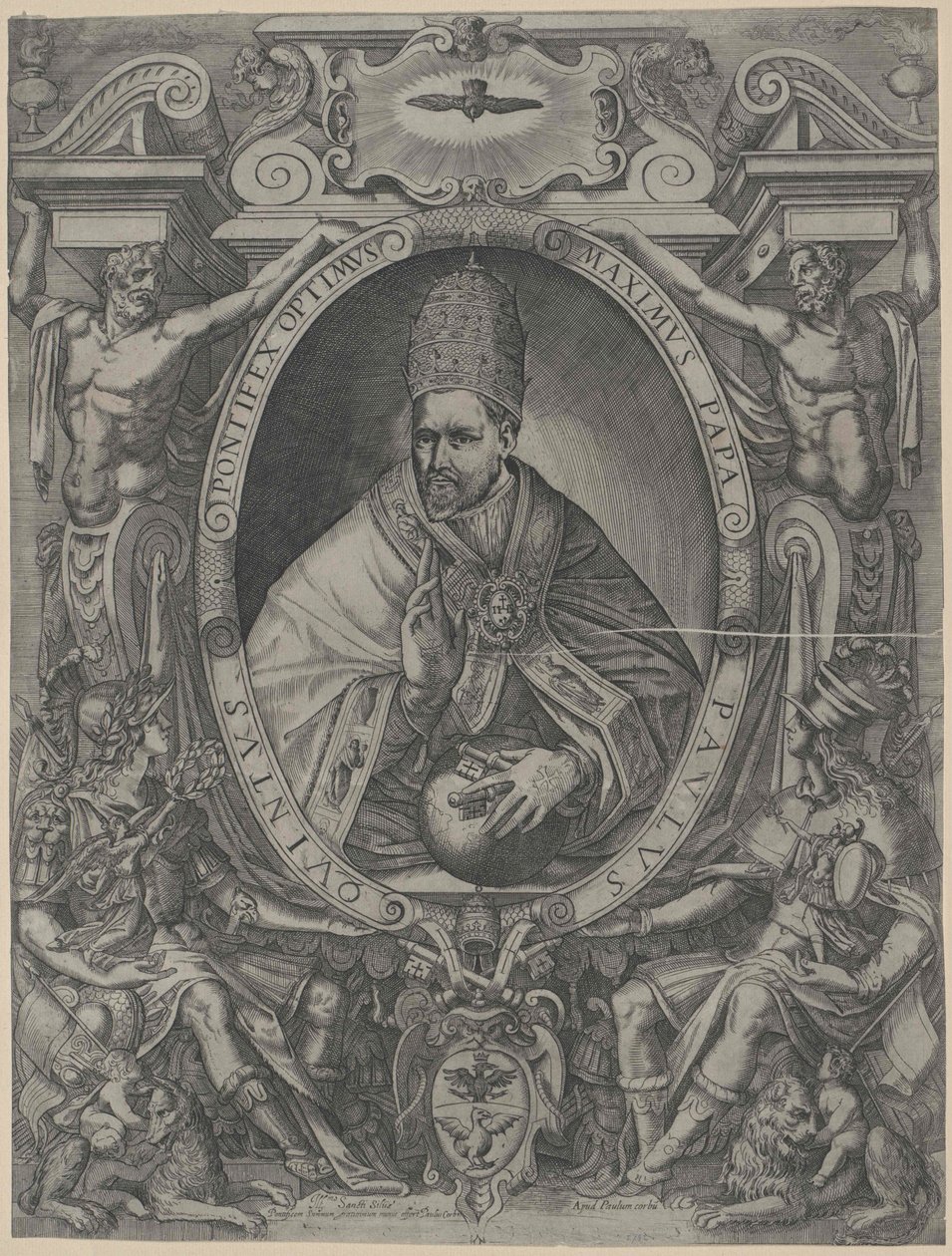 V. Pál pápa. alkotó: Artist Unknown