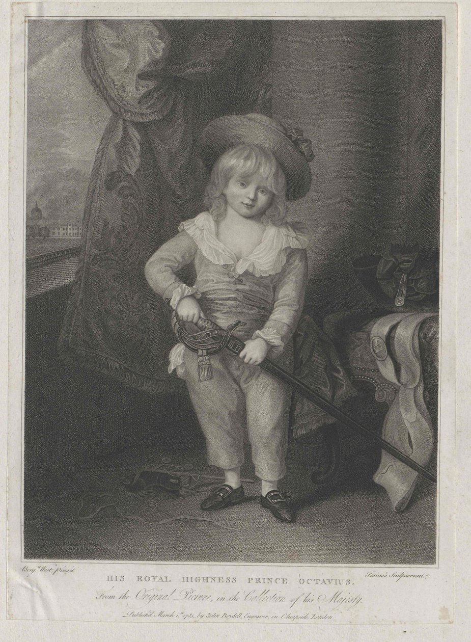 Anglia hercege Oktavius alkotó: Artist Unknown