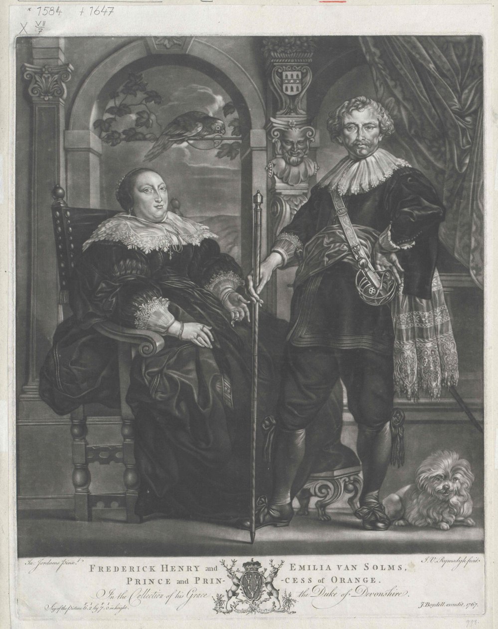 Frederick Henry narancs herceg alkotó: Artist Unknown