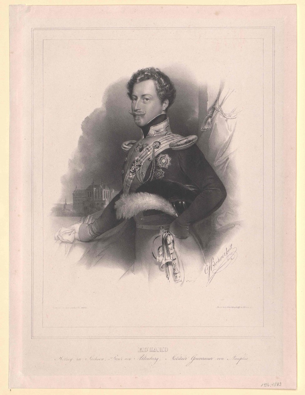 Eduard szász-altenburgi herceg alkotó: Artist Unknown