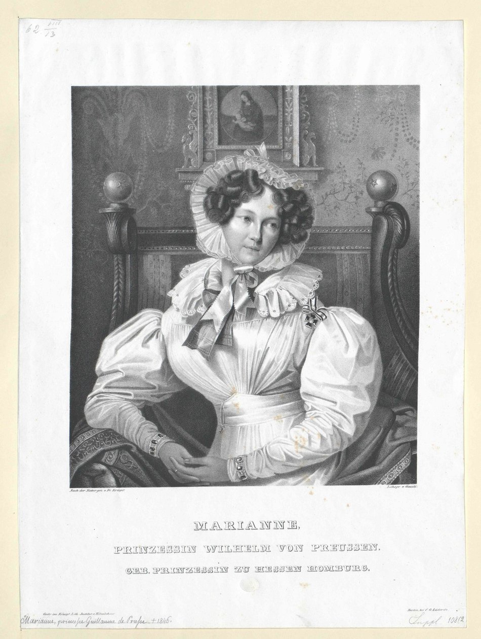 Mária Anna hessen-homburgi hercegnő alkotó: Artist Unknown