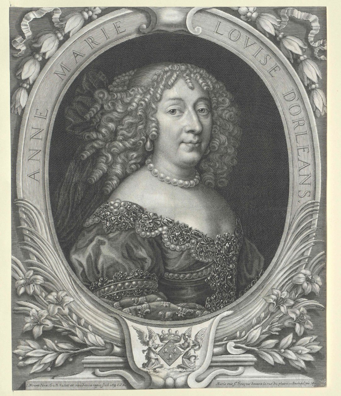 Orl0061006es Anne Mary Louise hercegnő (nyomtatás) alkotó: Artist Unknown