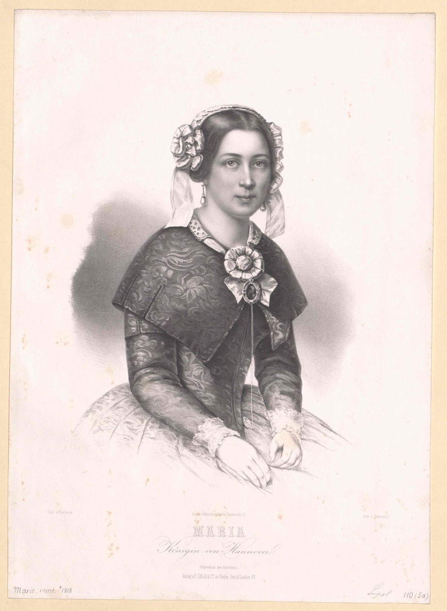 Marie Altenburg szász hercegnő alkotó: Artist Unknown