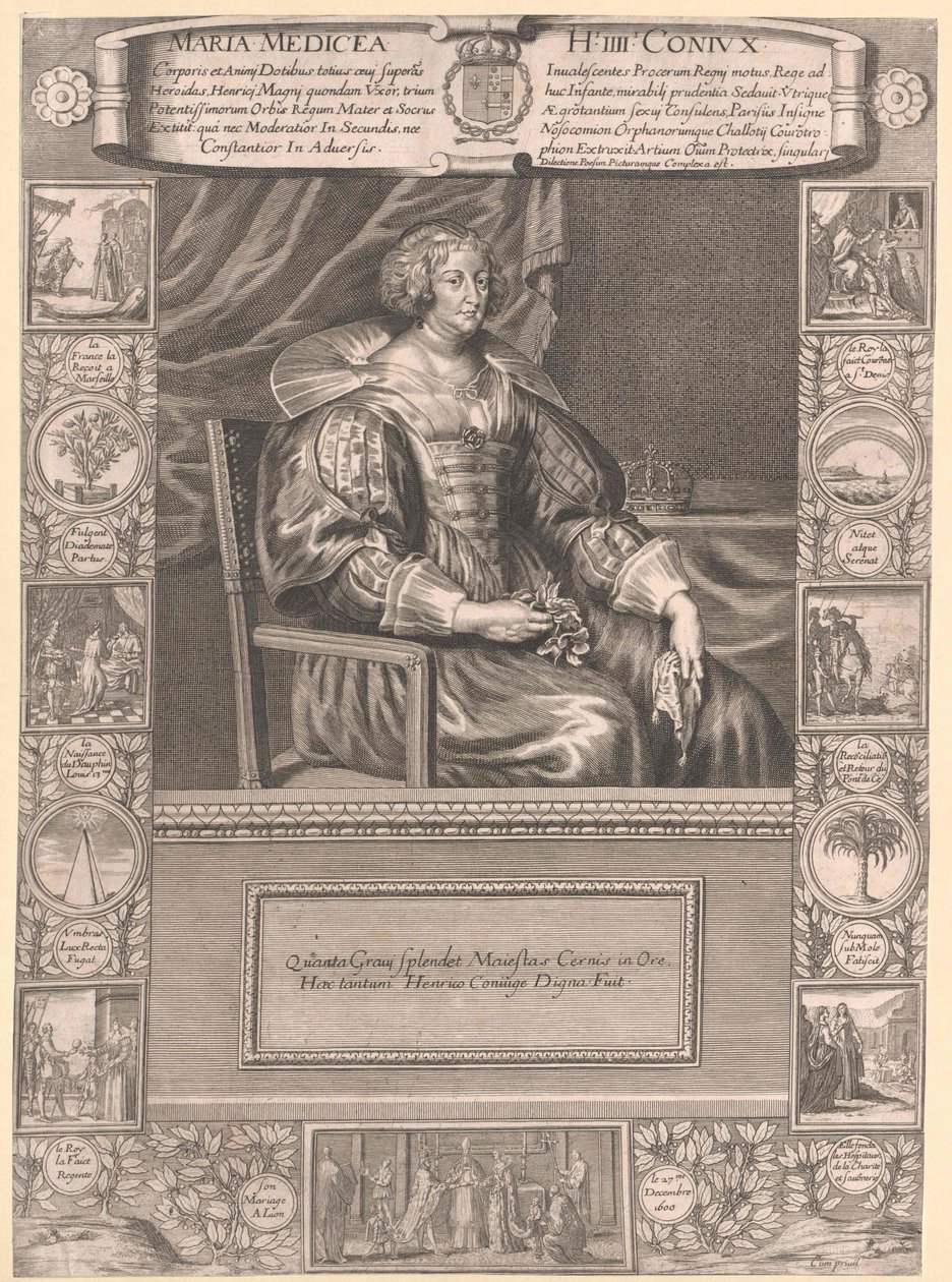 Maria de "Medici toszkánai hercegnő alkotó: Artist Unknown
