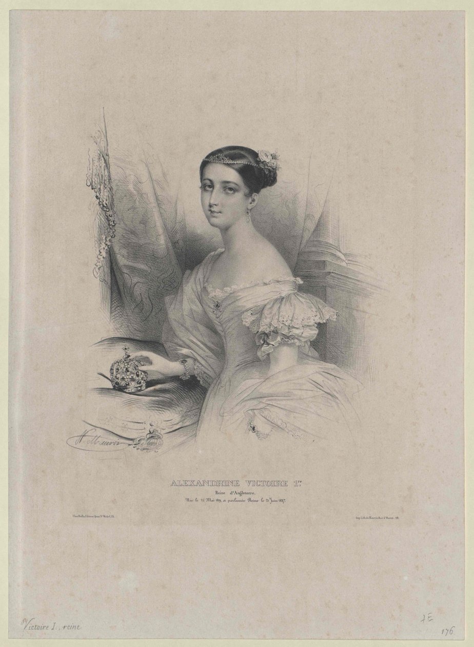 Nagy-Britannia királynője Victoria alkotó: Artist Unknown
