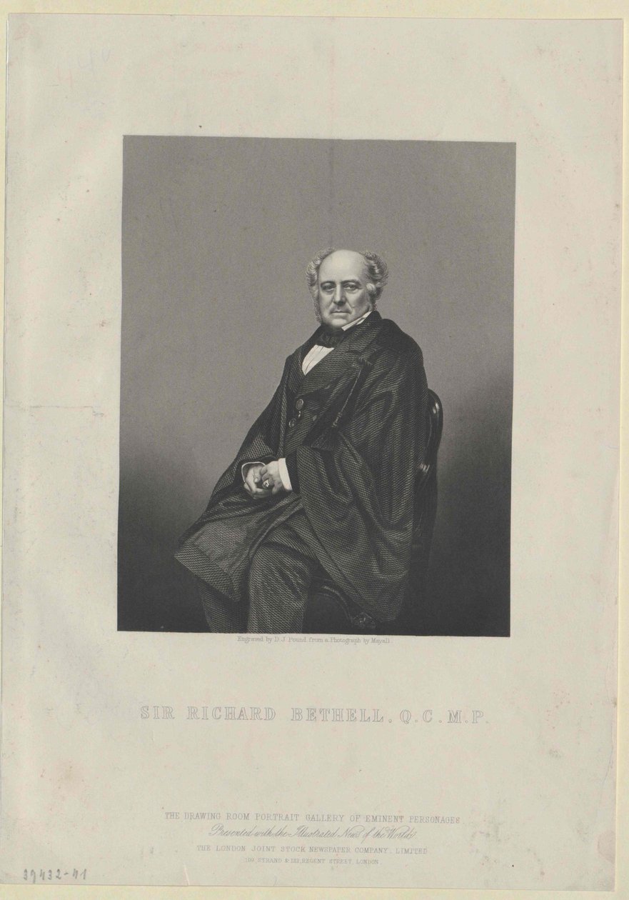 Richard Bethell alkotó: Artist Unknown