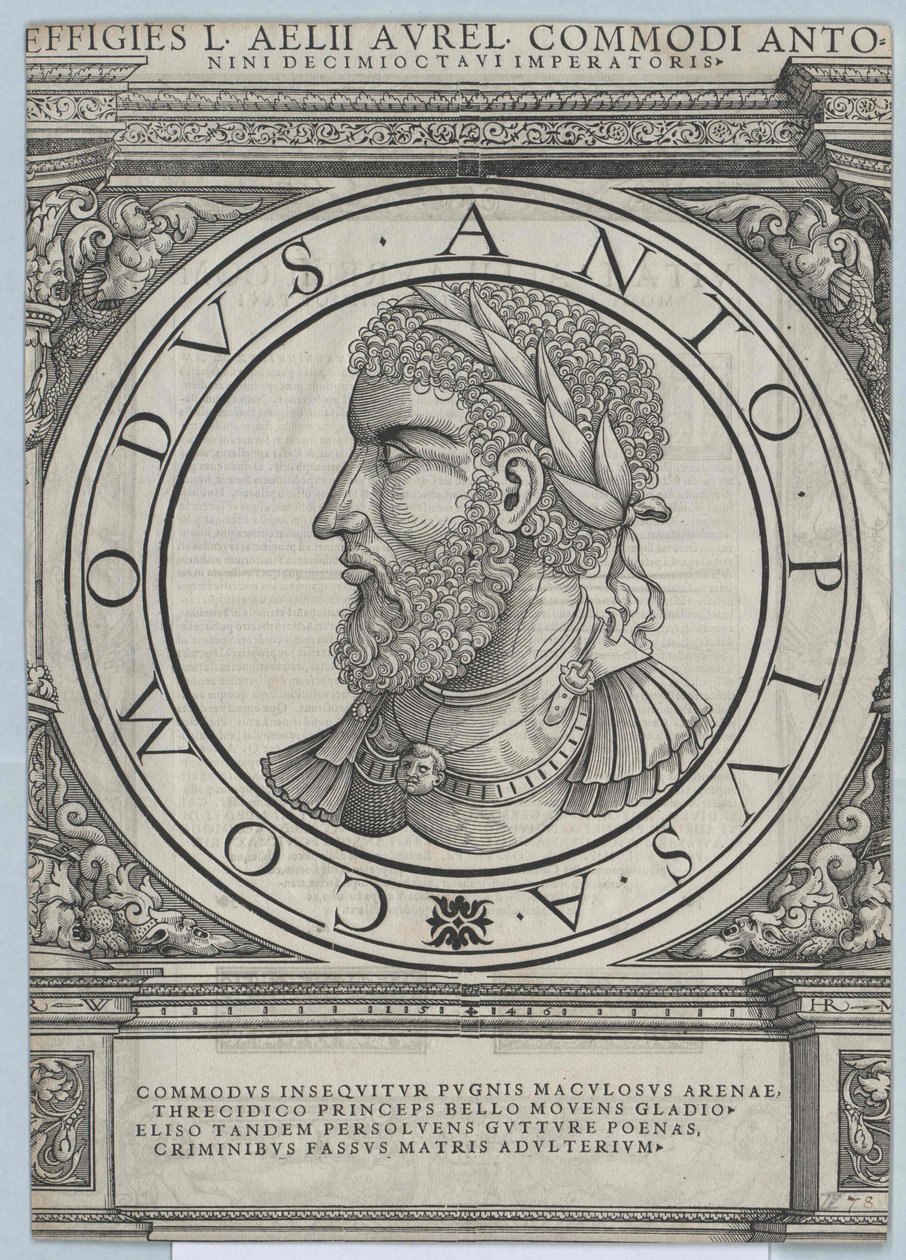 Commodus római császár alkotó: Artist Unknown