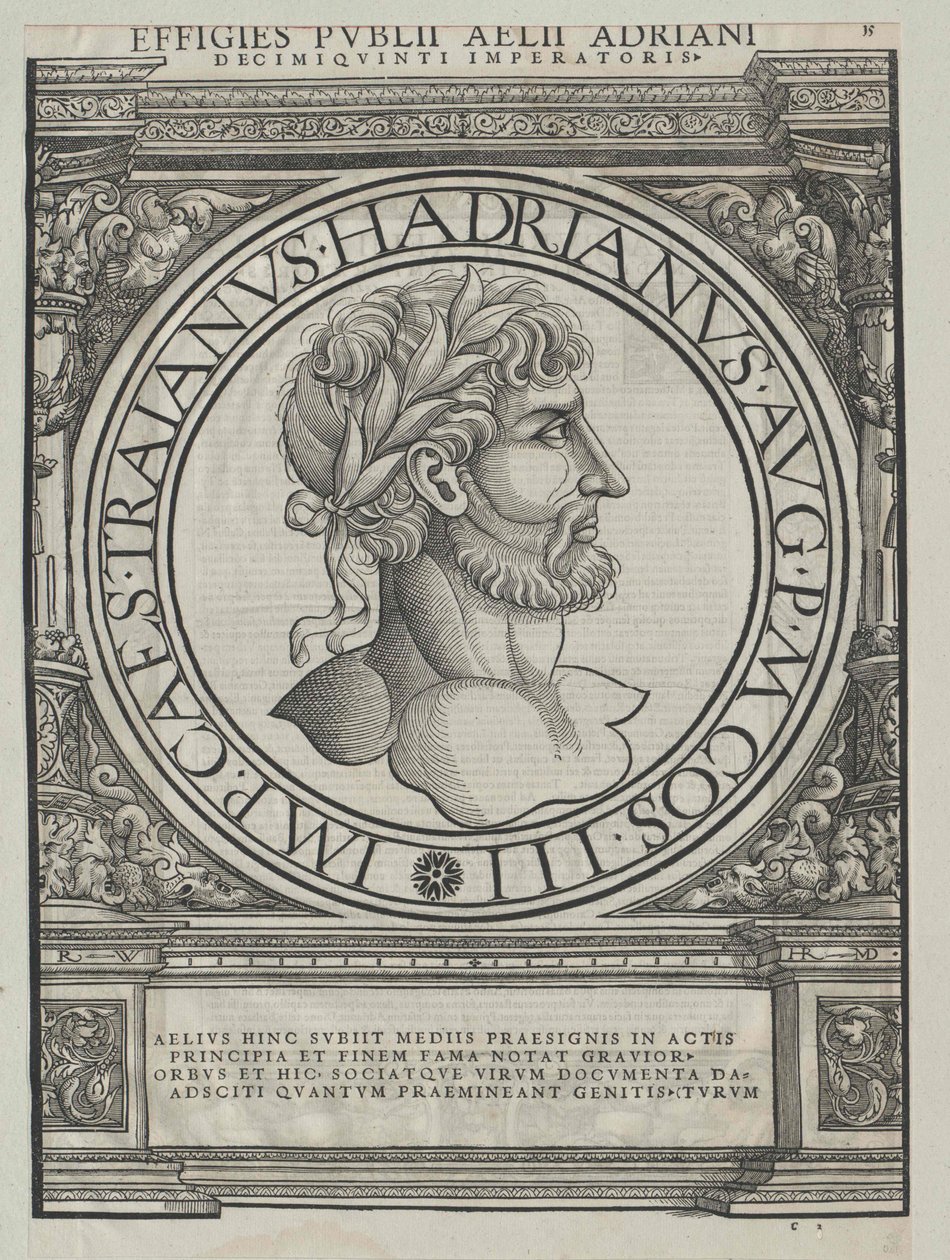 Hadrianus római császár alkotó: Artist Unknown