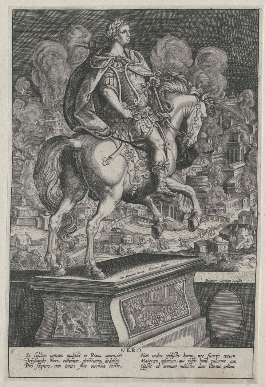 Néró római császár alkotó: Artist Unknown