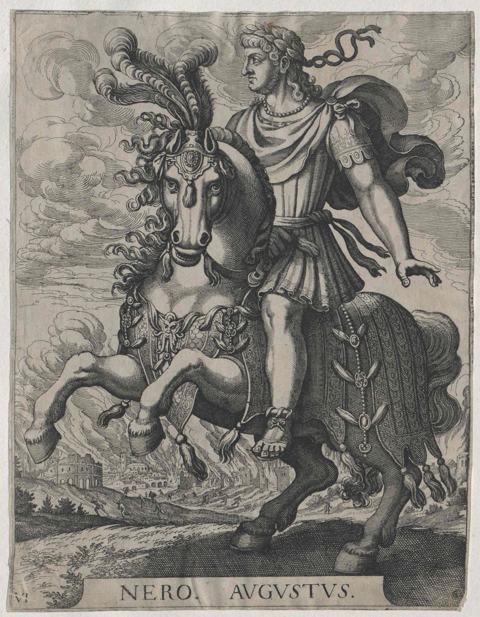 Néró római császár alkotó: Artist Unknown