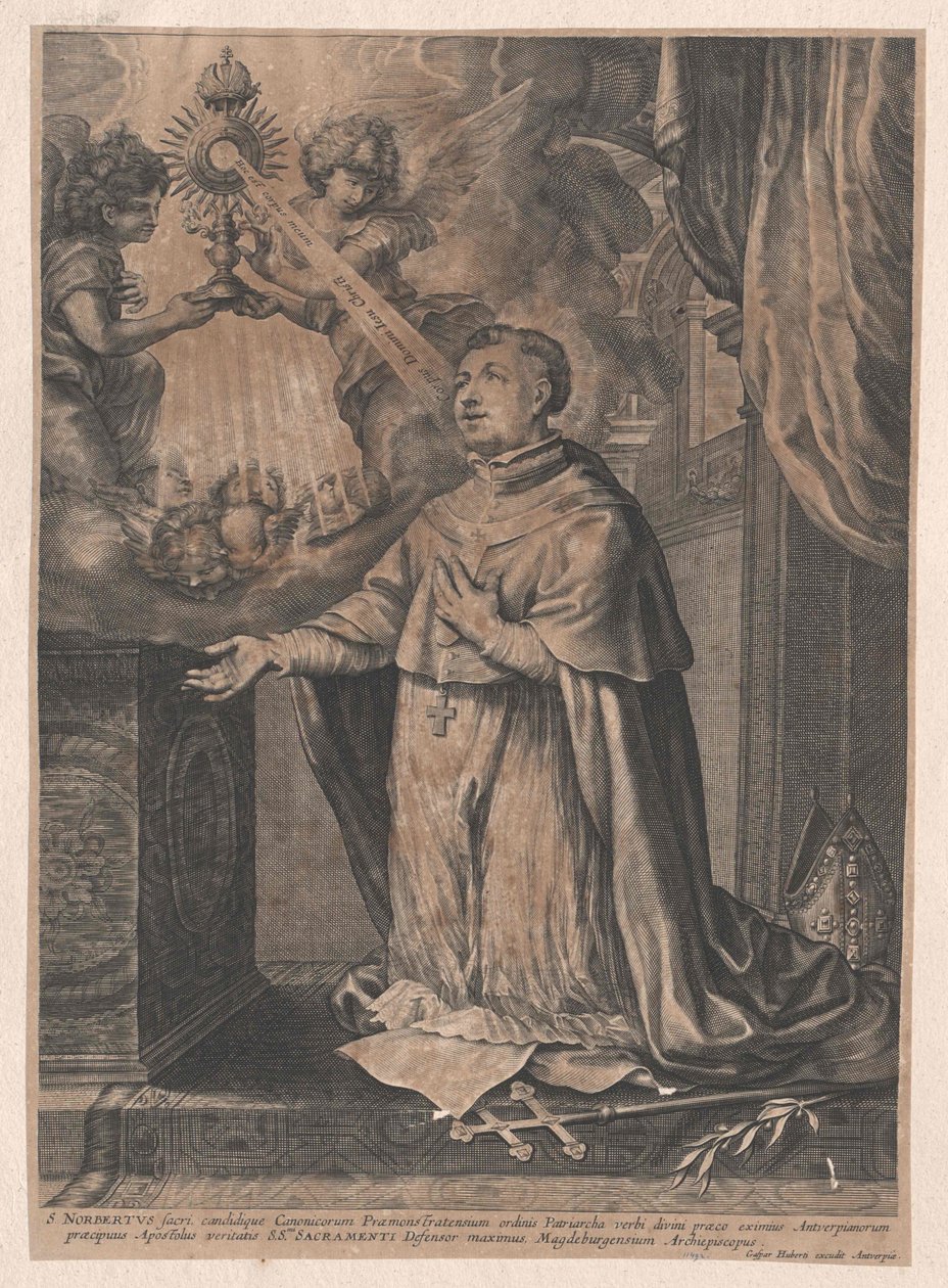 Xanteni Szent Norbert alkotó: Artist Unknown