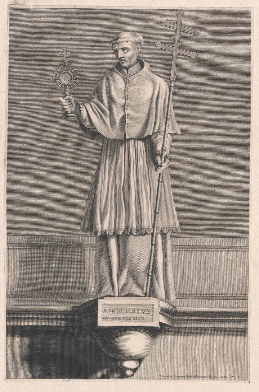 Xanteni Szent Norbert alkotó: Artist Unknown
